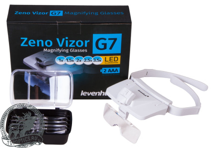 Лупа-очки Levenhuk Zeno Vizor G7 #72610