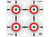 Мишень бумажная 4 цели на листе Birchwood Eze-Scorer Multiple Bull's-Eye Paper Target, 12", 13шт. #BC-37253