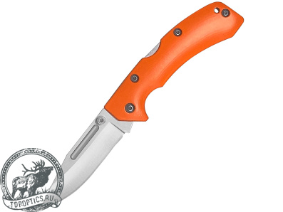 Нож складной AccuSharp Lockback Knife, нержавеющая сталь G10 оранжевый #712C