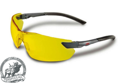 Очки защитные 3M™ 2822, жёлтые, порытие AS/AF от царапин и запотевания