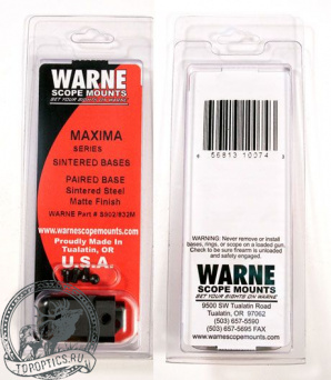 Основания Warne Mauser 98 Unaltered #S902/832M