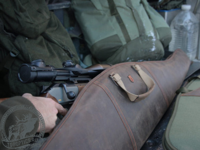 Чехол Riserva для винтовки с прицелом 132/28 см, кожа #R3037