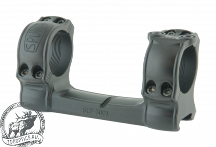 Тактический кронштейн SPUHR кольца 30 мм для установки на Picatinny H30мм Hunting без наклона с одним интерфейсом #SCP-3001